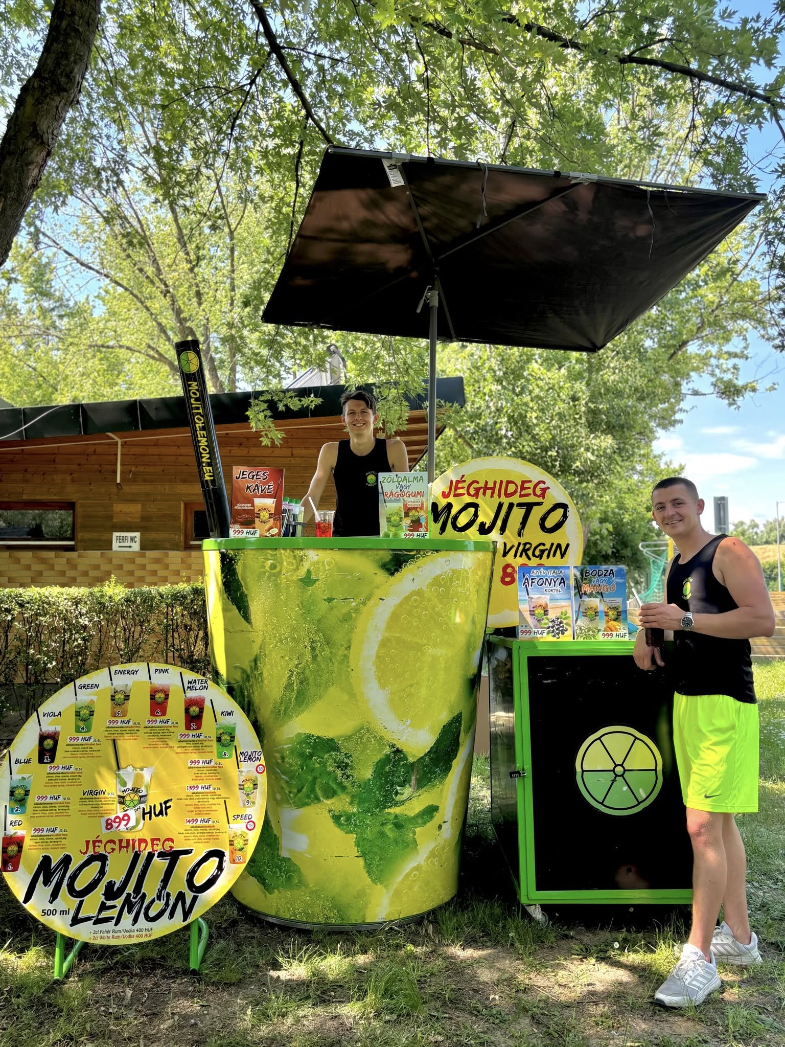 Megérkezett a nyár íze a Dánfoki Üdülőközpontba: nálunk a MOJITO LEMON koktélpult!
